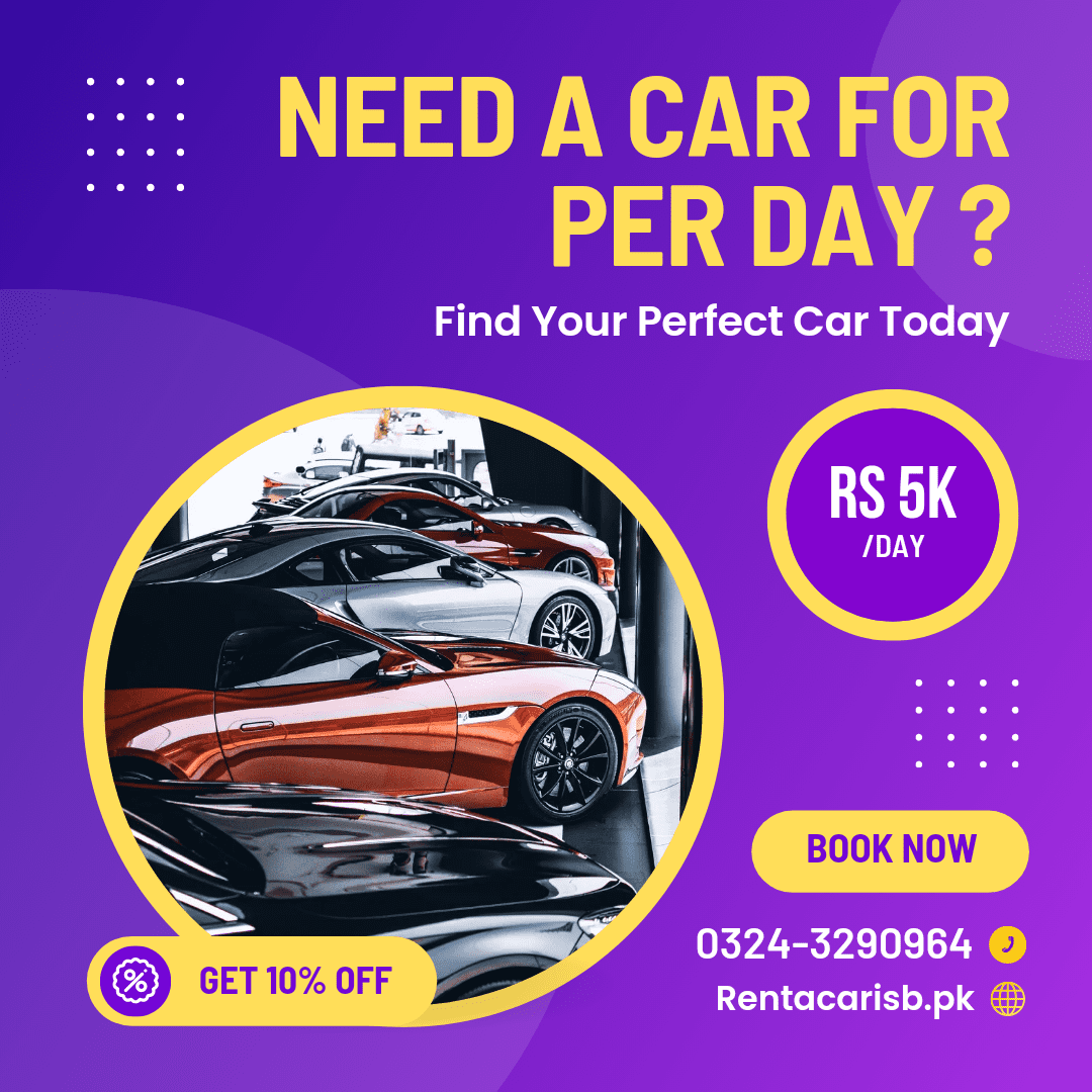 Luxury Rent a Car Islamabad